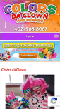Mobile Screenshot of colorsdaclown.com